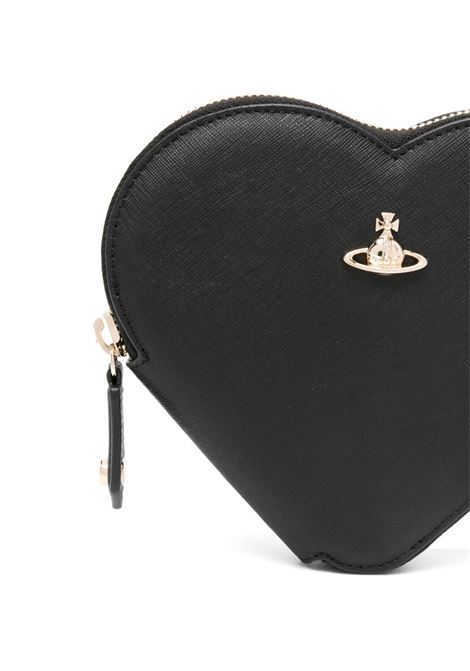 Borsa a tracolla Heart in nero Vivienne Westwood - donna VIVIENNE WESTWOOD | 58010001WL001NN402